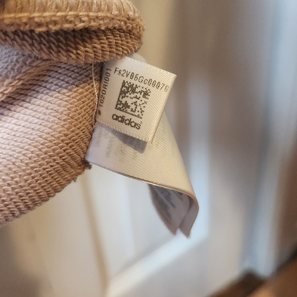 Women's Adidas Cropped Sweater - Picture 5 of 6